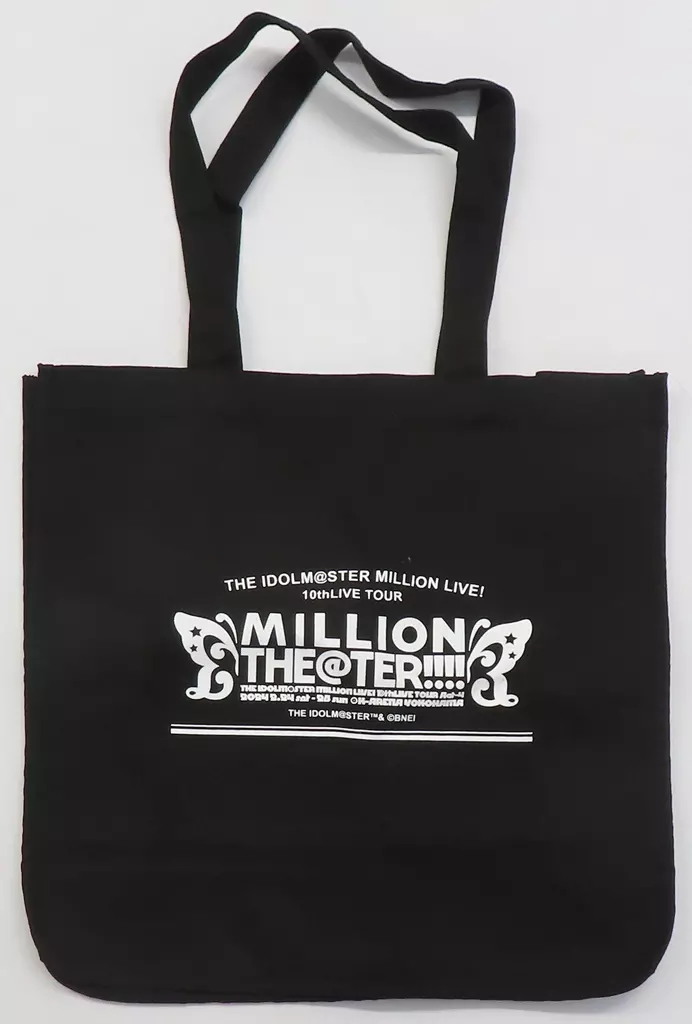 ロゴ 公式トートバッグ 「THE IDOLM＠STER MILLION LIVE! 10thLIVE TOUR Act-4 MILLION THE＠TER!!!!」