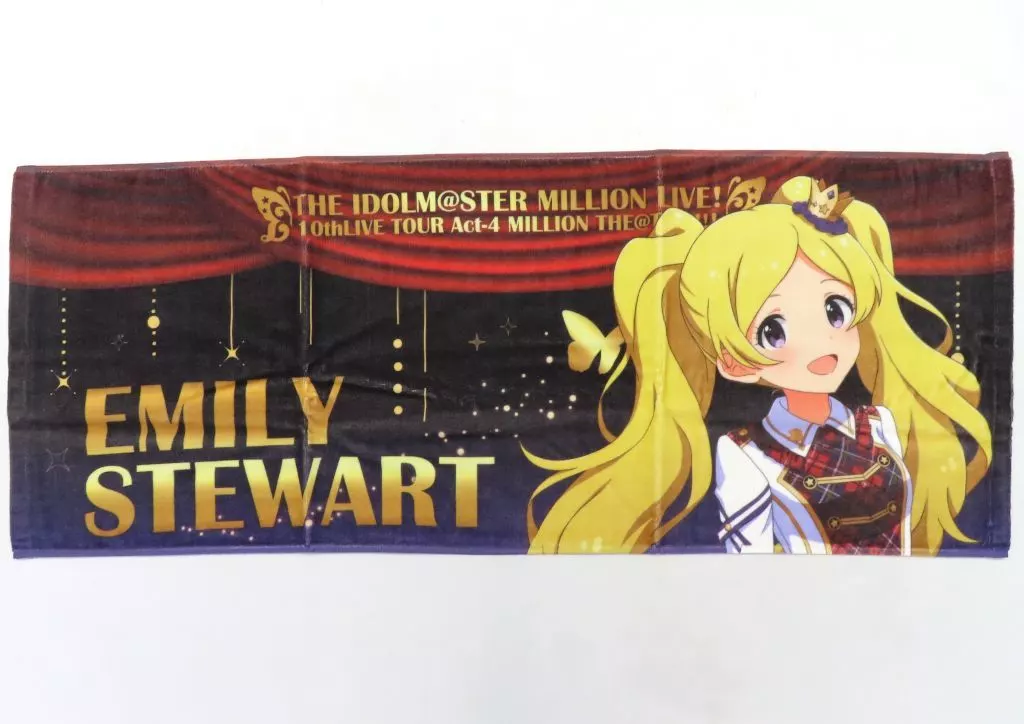 エミリースチュアート(10th Act-4 Ver.) 公式プロデュースタオル 「アイドルマスター ミリオンライブ!」