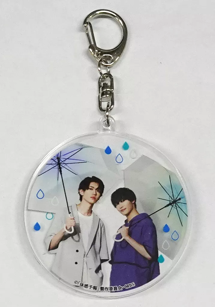 樋口幸平(瀬ヶ崎瑞貴)＆増子敦貴(棚田葉) スライドアクリル 「ドラマ『体感予報』ポップアップストア at マンガ展 渋谷」