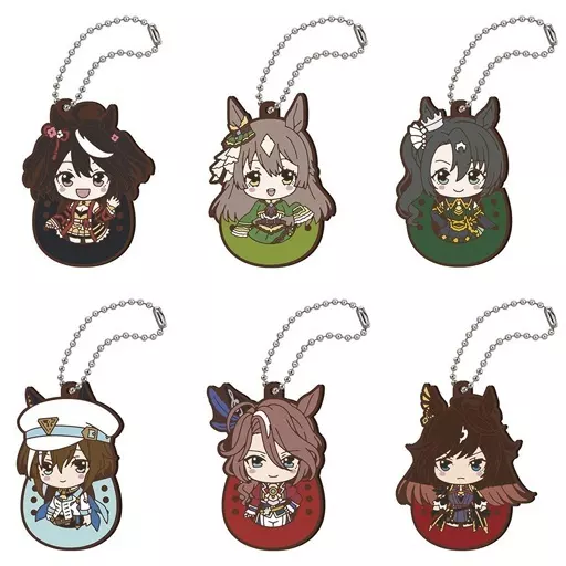 全6種セット 「ウマ娘 プリティーダービー Season 3 ダービーラバーマスコット」