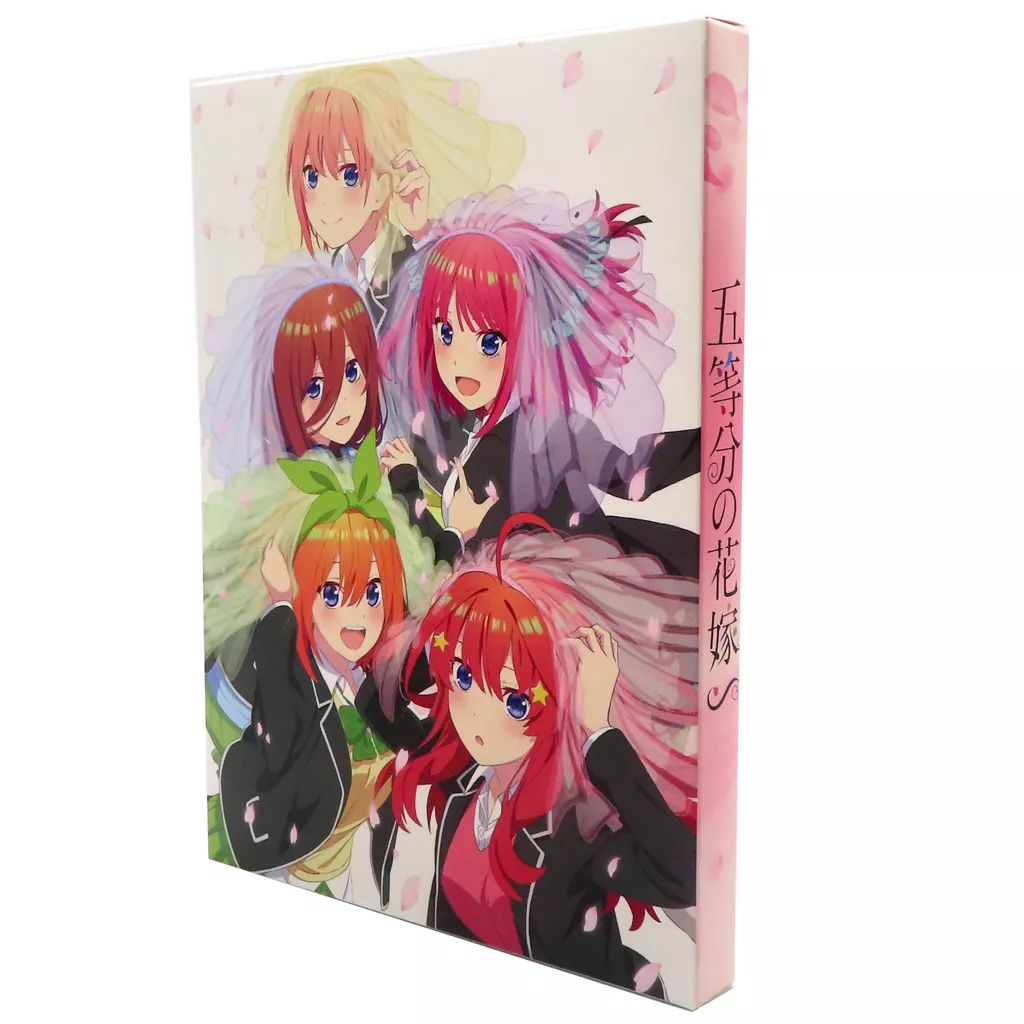 5等分の花嫁　 DVD 収納BOX 雑貨 集合 全巻収納BOX 「Blu-ray/DVD 五等分の花嫁∬」 Amazon全巻