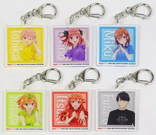 集合 アクリル6種セット 「Blu-ray/DVD 五等分の花嫁 SPECIAL EVENT 2023 in 横浜アリーナ」 楽天ブックス購入特典