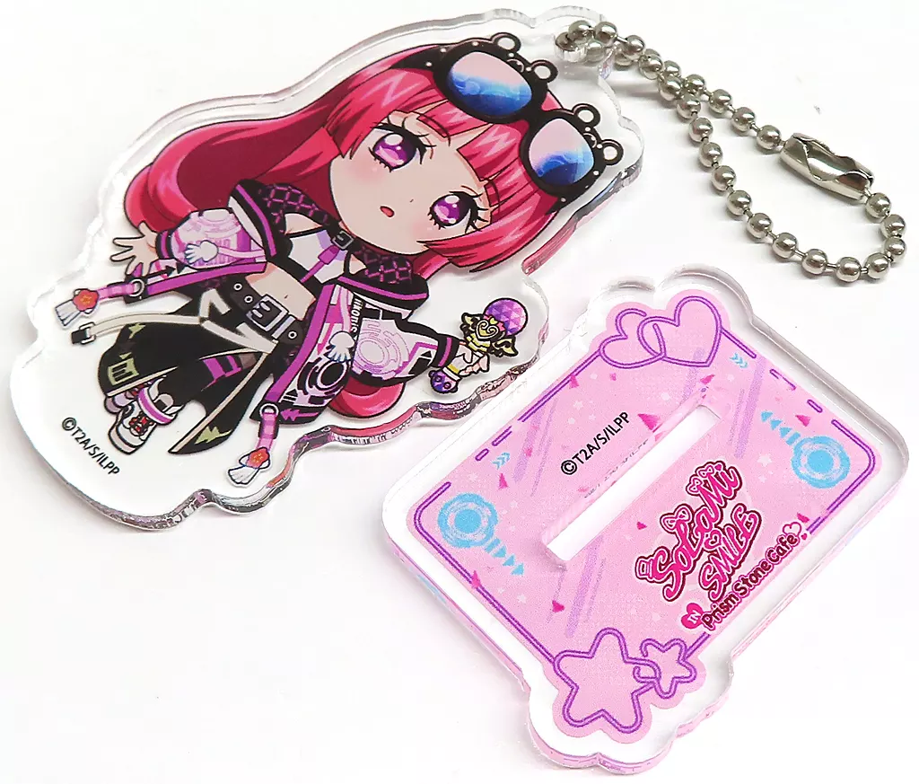 北条そふぃ(サイバーパンク風) 「アイドルランドプリパラ そらみスマイル単独カフェ in プリズムストーンカフェ出張 in AMOCAFE池袋店 ミニキャラアクリルスタンド」