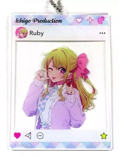 星野瑠美衣(ルビー) 「【推しの子】 苺プロダクション☆ファン感謝祭2023 トレーディングSNSフレームアクリル」