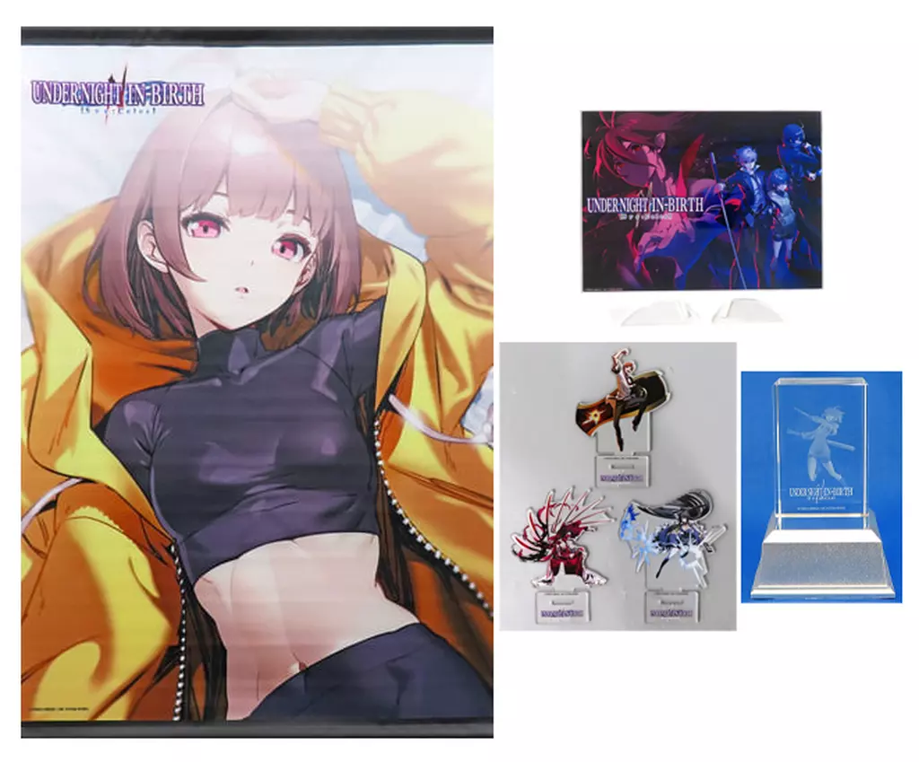 グッズセット　[単品] 4大特典セット 「PS5/PS4/Switchソフト UNDER NIGHT IN-BIRTH II Sys：Celes ファミ通DXパック 3Dクリスタルセット」 同梱特典