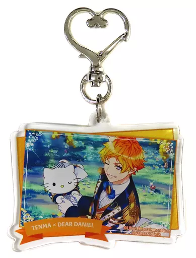 皇天馬×ディアダニエル(開花後) 「A3!(エースリー)×Sanrio characters 新商品発売フェア in アニメイト ハート形ナスカン付きアクリル 01.(公式イラスト)」