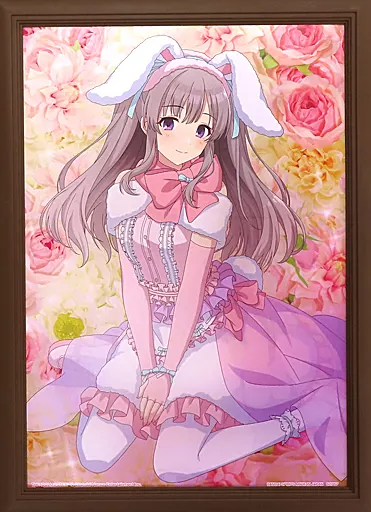 幽谷霧子 ラビットピンクスタイル 描きおろしフレームスタンド 「一番くじ アイドルマスター シャイニーカラーズ」 A賞