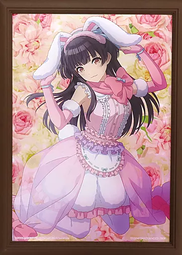 黛冬優子 ラビットピンクスタイル 描きおろしフレームスタンド 「一番くじ アイドルマスター シャイニーカラーズ」 A賞