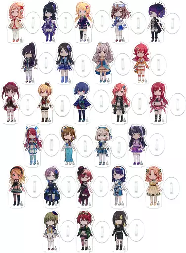 全26種セット ちびキャラアクリルスタンド 「一番くじ アイドルマスター シャイニーカラーズ」 M賞