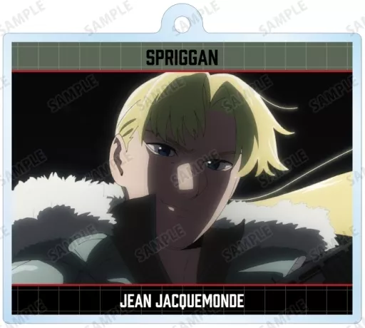ジャン・ジャックモンド 「スプリガン トレーディング場面写アクリル」