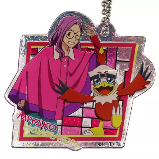 井ノ上京/ホークモン 「デジモンアドベンチャー02 THE BEGINNING トレーディンググリッターチャームキーチェーン」 劇場グッズ