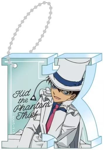 怪盗キッド(イニシャル) アクリルマスコット 「名探偵コナン」