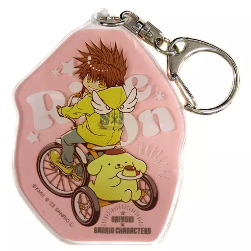 ちび悟空×ポムポムプリン アクリル ミニキャラVer. 「最遊記×サンリオキャラクターズ POP UP SHOP」