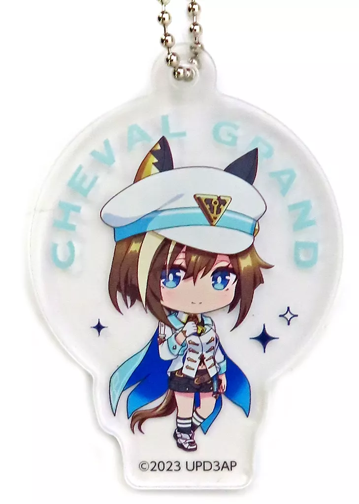 [単品] シュヴァルグラン アクリル 「ウマ娘 プリティーダービー Season 3×ローソン アクリル入り明治マカダミアチョコレート ホワイトベール」 同梱品