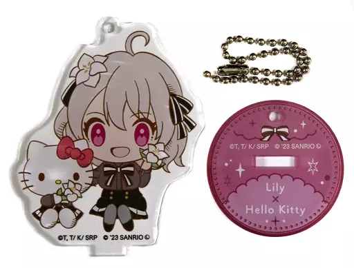 リリィ×ハローキティ スタンド付きアクリル 「スパイ教室×サンリオキャラクターズ」