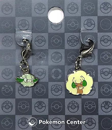 546.モンメン・547.エルフーン 全国ずかんメタルチャーム 「ポケットモンスター」