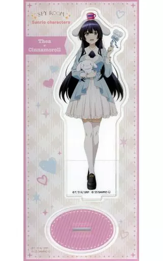 ティア×シナモロール アクリルスタンド 「スパイ教室×サンリオキャラクターズ」_image
