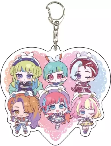 06.プリマジスタデザイン 衣装チェンジver.(ミニキャライラスト) デカアクリル 「ワッチャプリマジ!」