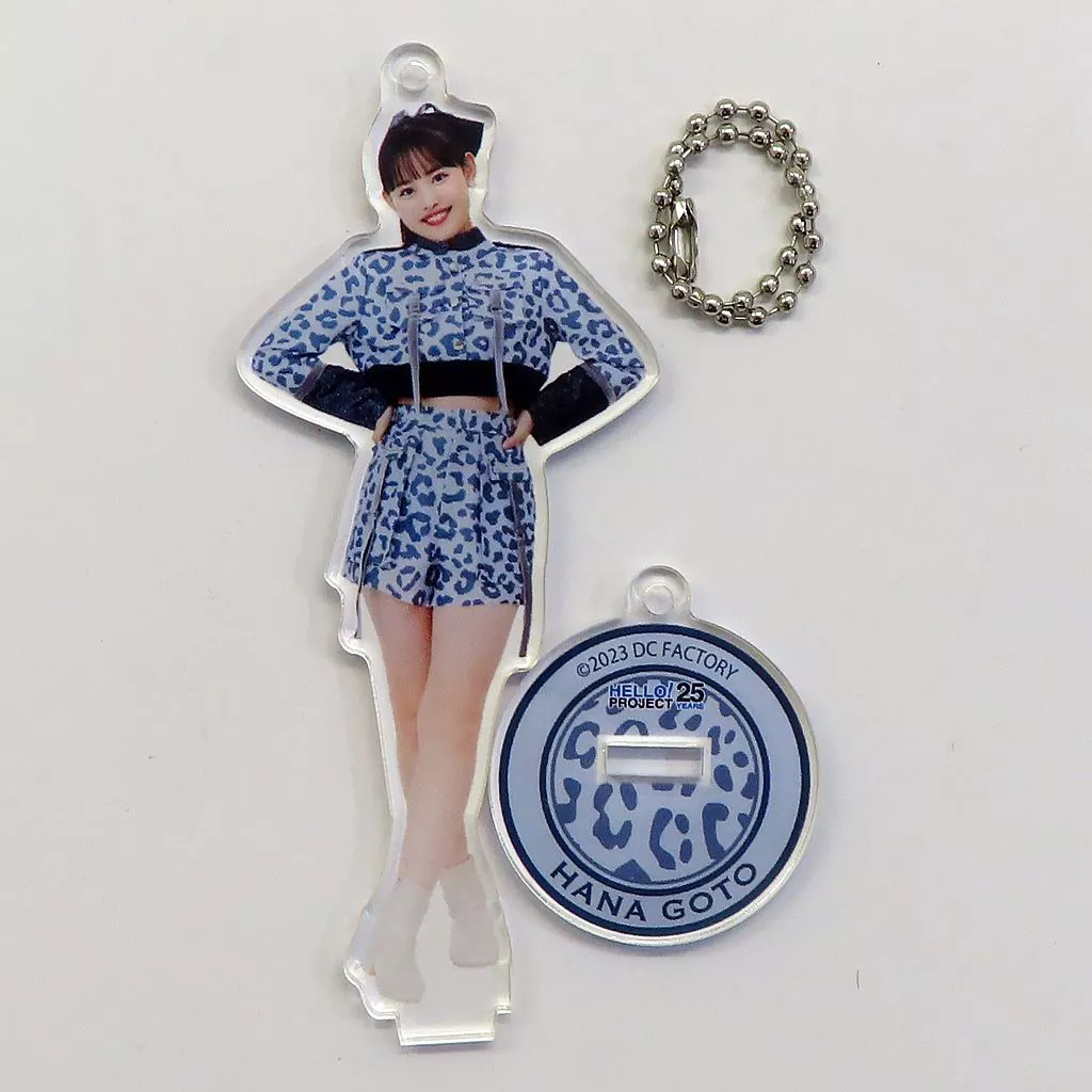 後藤花 ソロアクリルスタンドA(グレー衣装) 「アンジュルム コンサートツアー 2023秋 11人のアンジュルム ～ BEST ELEVEN ～」