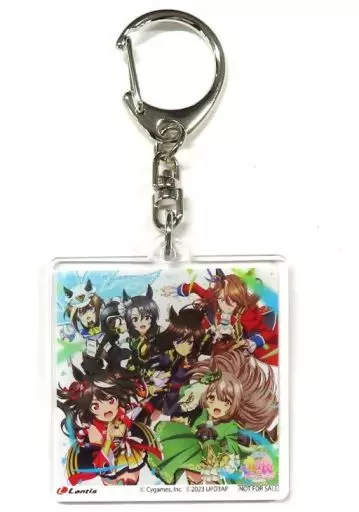 ジャケットイラスト ミニアクリル 「CD ウマ娘 プリティーダービー Season 3 ANIMATION DERBY Season 3 vol.1 ソシテミンナノ」 楽天ブックス購入特典