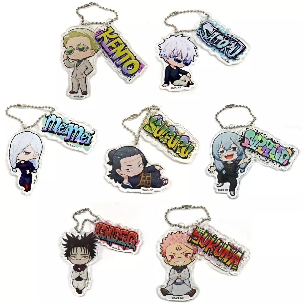 全7種セット 「呪術廻戦 『渋谷事変を体感せよ』 東急グループ×呪術廻戦 Pop-up Store トレーディングアクリル B版」