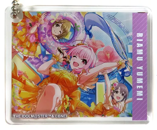 夢見りあむ 「アイドルマスター シンデレラガールズ×animatecafe CoLotta トレーディングアクリルプレートキーホルダー」