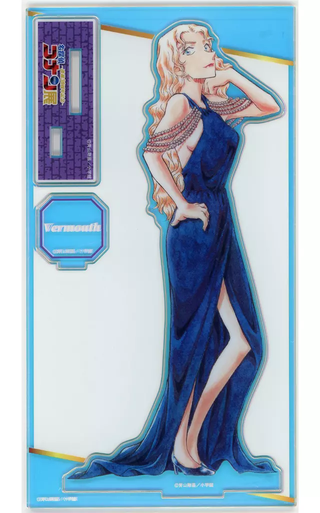 連載30周年記念オフィシャルグッズ♪ ベルモットの額入り複製原画です★ 名探偵コナン ベルモット 缶バッジ コナン展 30周年記念 - メルカリ