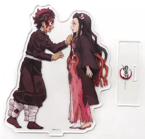 駿河屋 -<中古>竈門炭治郎＆竈門禰豆子 描き下ろしアクリルスタンド