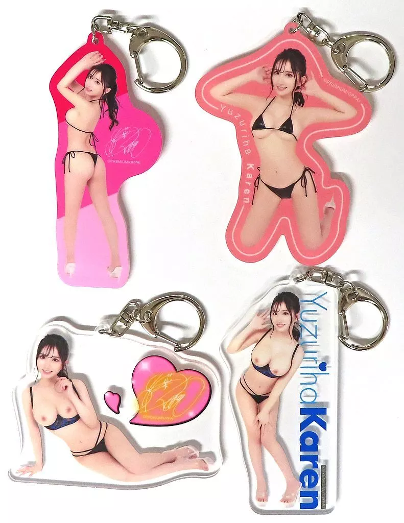 全4種セット 楪カレン アクリル 「FANZAオンラインくじ 楪カレン くじ ～CSKCP2023～」 D賞