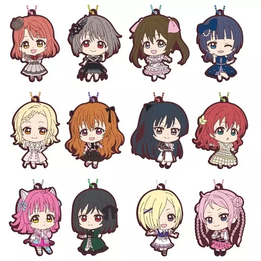 全12種セット 「ラブライブ!虹ヶ咲学園スクールアイドル同好会 カプセルラバーマスコット11」