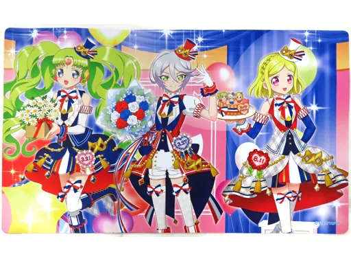 アイドルタイムプリパラ WITH ハピプリバースデー ラバーマット Amazon