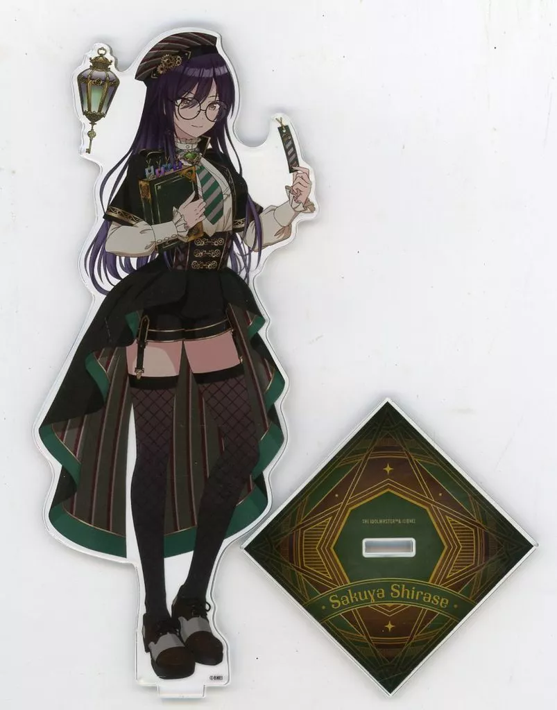 白瀬咲耶 描き下ろしアクリルスタンド 「アイドルマスター シャイニーカラーズ アンティーカ×TSUTAYA Grimoire Librairie」