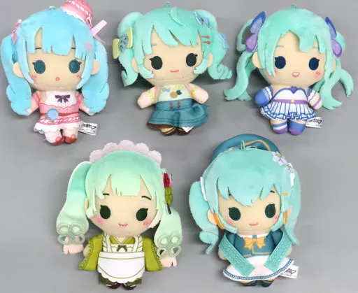 全5種セット マスコット 「みんなのくじ 初音ミク Memorial Collection」 C賞