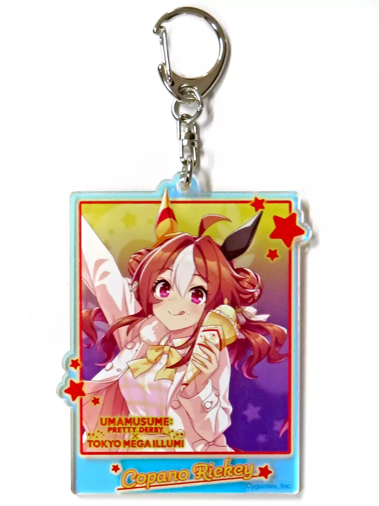 コパノリッキー アクリル 「ウマ娘 プリティーダービー×東京メガイルミ」
