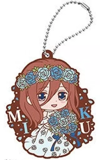 中野三玖 ラバーマスコット 「ガシャポンくじ 五等分の花嫁∬ あそーと3」 B賞