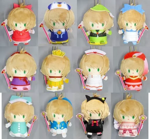 全12種セット 「カードキャプターさくら PUPPELA(パペラ)・フィンガーマスコットコレクション vol.1 さくらBOX(ぬいぐるみ)」