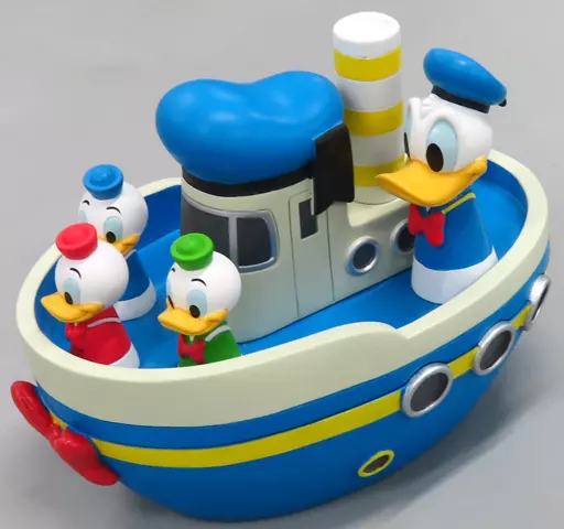 雑貨　[破損品] ドナルドダック＆ヒューイ＆デューイ＆ルーイ コットンボックス 「ディズニー」 ディズニーストア限定