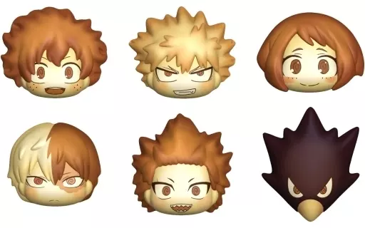 全6種セット 「僕のヒーローアカデミア ヒーローパン 1-A」