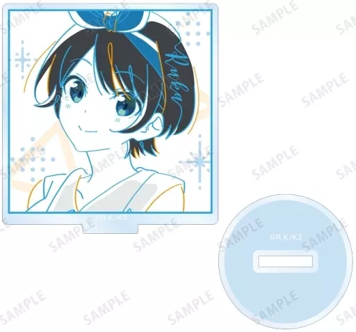 B.更科瑠夏 「彼女、お借りします トレーディング lette-graph アクリルスタンド」