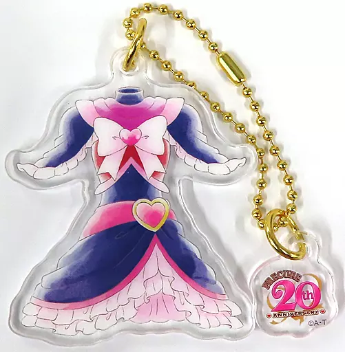 キュアブラック コスチュームアクリルチャーム 「一番くじ プリキュア 20th Anniversary!」 E賞
