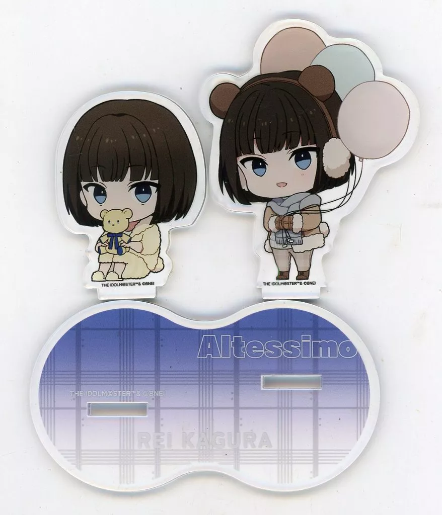 神楽麗 「アイドルマスター SideM ポップアップストア Winter Bears トレーディングペアアクリルスタンドB」