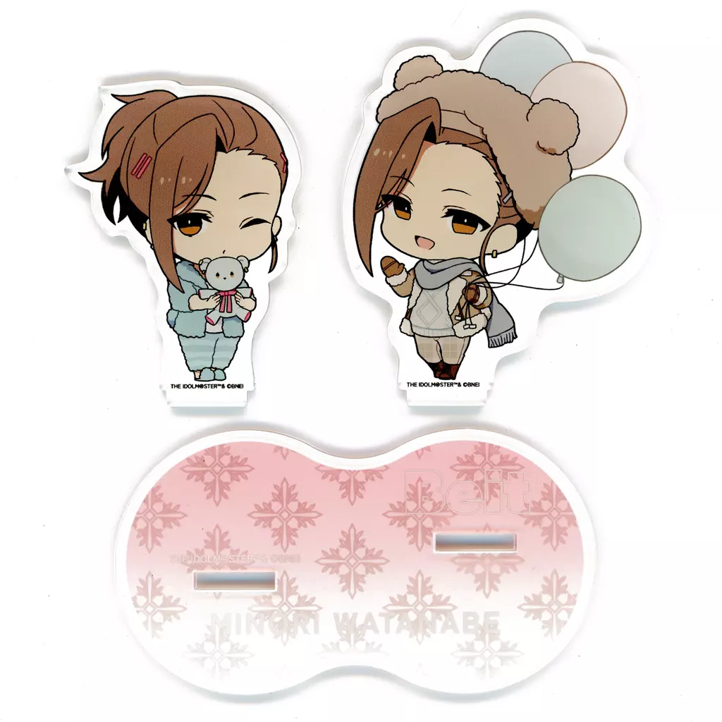 渡辺みのり 「アイドルマスター SideM ポップアップストア Winter Bears トレーディングペアアクリルスタンドB」