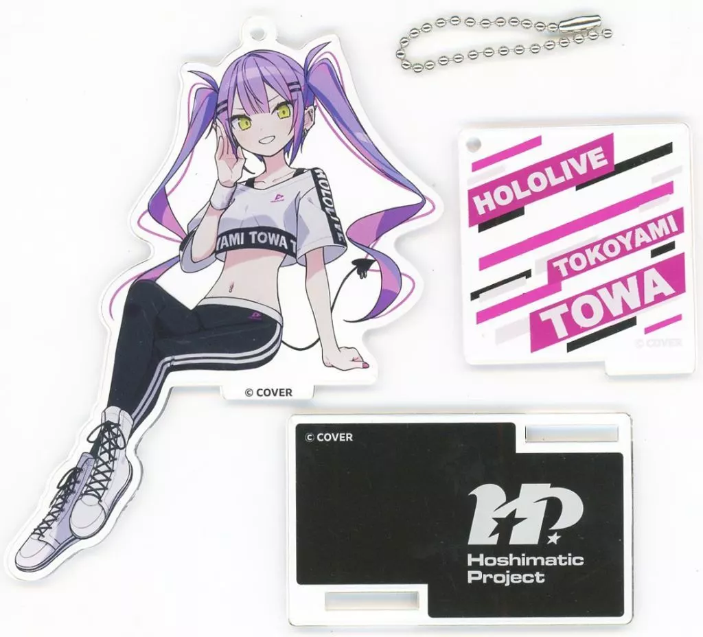 常闇トワ Hoshimatic Project となりで応援!アクリルスタンド 「バーチャルYouTuber ホロライブ」 C103グッズ