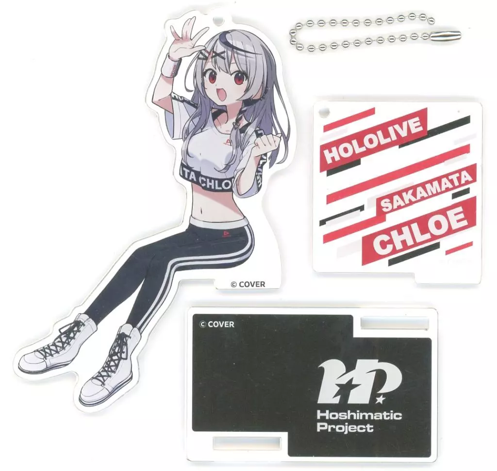 沙花叉クロヱ Hoshimatic Project となりで応援!アクリルスタンド 「バーチャルYouTuber ホロライブ」 C103グッズ