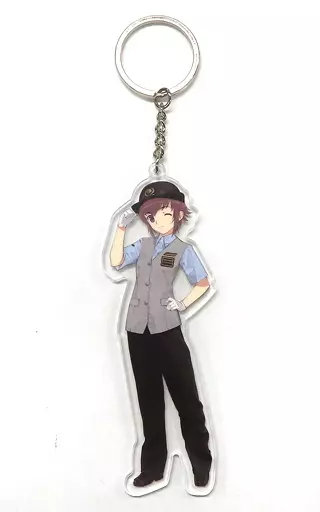 5.栗橋みなみ アクリルキーチェーン 「鉄道むすめ～鉄道制服コレクション～ 全国“鉄道むすめ”巡り 2015」
