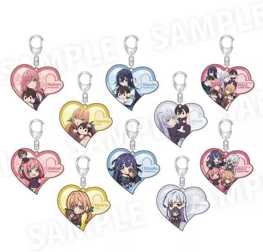 全10種セット 「君のことが大大大大大好きな100人の彼女×ドン・キホーテ アクリル」