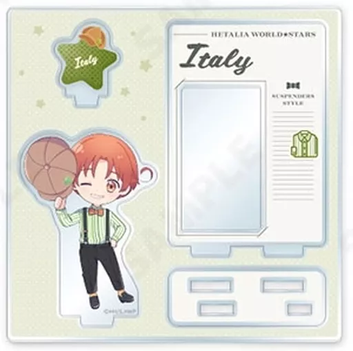 アクリルスタンド・アクリルパネル　1.イタリア～Suspenders Style～[ドレセレmini] アクリルスタンド 「ヘタリア」