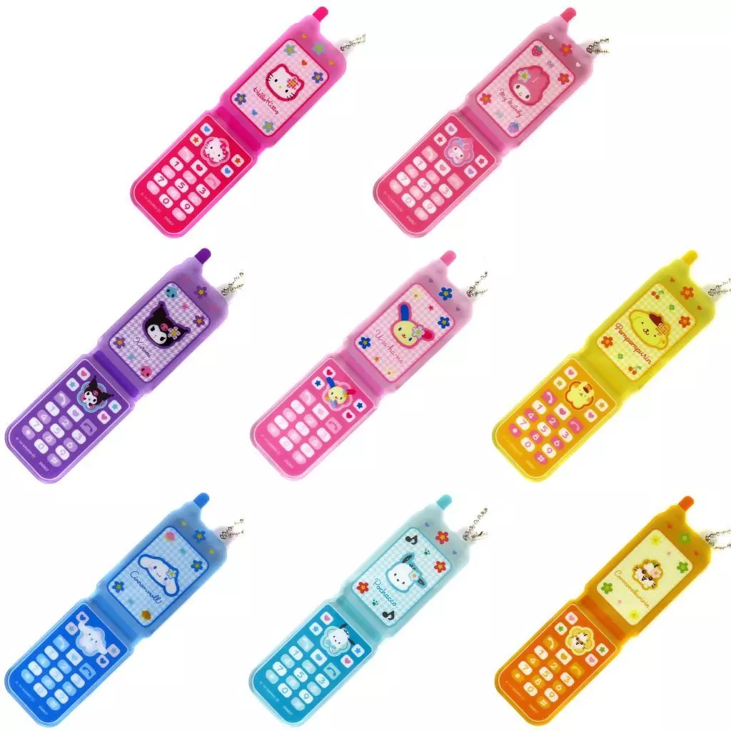 全8種セット 「サンリオキャラクターズ ガラケー型アクキー Y2K」