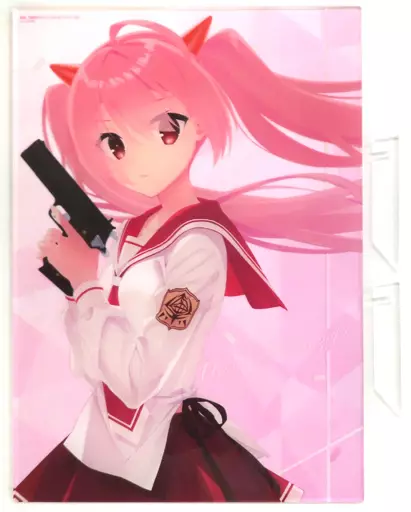 駿河屋 -<中古>[単品] 神崎・H・アリア A4アクリルパネル 「赤紫 『緋