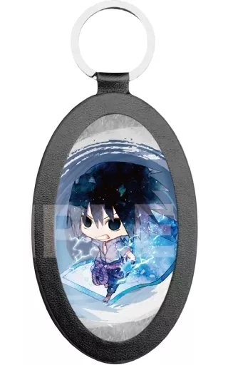 02.うちはサスケ キャラでるアート レザー 「NARUTO -ナルト- 疾風伝」